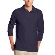 S码！prime会员！Lee 李牌 Uniforms 男士棉质长袖POLO衫 A9441YL  75.93元含税直邮