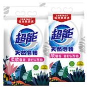 超能 天然皂粉(馨香柔软)3kg*2 天然椰子油生产 采用生物酶技术去污 温和不刺激