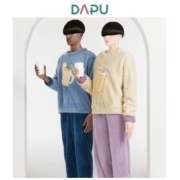 DAPU 大朴 加厚加绒保暖情侣睡衣套装