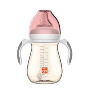 goodbaby 好孩子 小饿魔系列 PPSU奶瓶 300ml 粉色 6月 B80376