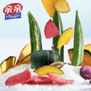 亲亲脆脆蔬儿童零食蔬果干50gx2袋*3