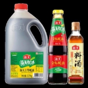 聚划算百亿补贴：海天 精制蚝油2.27kg+料酒450ml+金标蚝油715g组合