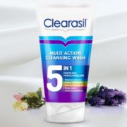 深层清洁！英国 Clearasil 5合1深层祛痘水杨酸洗面奶 150ml*2件+凑单品