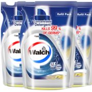 多效去污！Walch 威露士 抗菌有氧洗衣液袋装 500ml*3袋