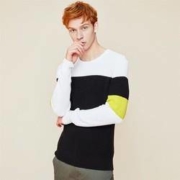 GIORDANO 佐丹奴 01059873 男士针织毛衣