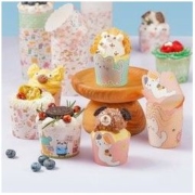 ART EXHIBITION 展艺 奶油蛋糕纸杯 30只装