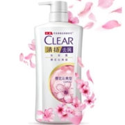 CLEAR 清扬 去屑洗发露 樱花沁爽型 500g*5件