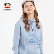 休闲百搭！Paul Frank 大嘴猴 PFATT192078W-13 女士卫衣