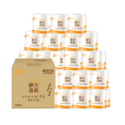 京东PLUS会员：清风 原木纯品3层240段 卷纸 32卷 *4件