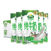 Arla爱氏晨曦 全脂纯牛奶 200ml*24盒 *2件