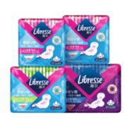 Libresse 薇尔 日夜组合卫生巾套组（240mm*10p*2包+285mm*8p+320mm*6p）