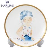 NARUMI 鸣海 2019年限定 岩崎知弘骨瓷纪念盘  到手约￥143.49