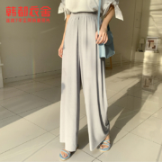 HSTYLE 韩都衣舍 MY1580 女士阔腿空气裤