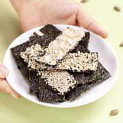 松脆可口！藤壶岛 芝麻夹心海苔脆 5罐 14.8元（双重优惠）