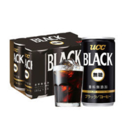 悠诗诗 Black 无糖咖啡饮料 185g*6罐