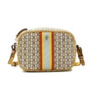 26日10点、黑卡会员！TORY BURCH 汤丽柏琦 57743 女士帆布相机包