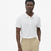 Gap 盖璞 Fit系列 457010 男装简约 短袖Polo衫