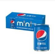 聚划算百亿补贴：百事可乐  碳酸饮料 200mlx10罐 整箱