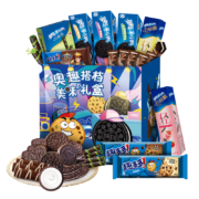奥利奥 趣多多 搭档美味礼盒875g
