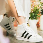 某猫¥449！ADIDAS ORIGINALS SUPERSTAR UP 女款高帮休闲鞋