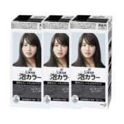 预售、考拉海购黑卡会员！ Kao 花王 莉婕 泡沫染发剂 黑色 108ml*3盒装
