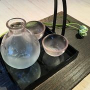 日本进口！prime会员！广田硝子 樱花酒壶套装 带提篮  直邮含税到手￥238.01