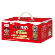 5日0点！Want Want 旺旺 旺仔牛奶+邦德咖啡 240ml*(9+3)罐