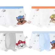聚划算百亿补贴：Paw Patrol 汪汪队 儿童纯棉内裤 4条装