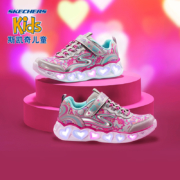 聚划算百亿补贴：Skechers 斯凯奇 20180L女童星星闪灯鞋