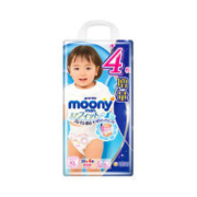 moony 尤妮佳XL38+4片 女宝宝拉拉裤