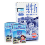 绿林贝 全脂纯牛奶 200ML*24盒