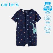 亲肤舒适！Carter's 孩特 婴儿短袖连体衣 39元包邮（需用券）