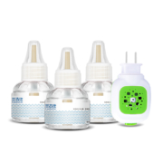 兰古仕 电热蚊香液 驱蚊液3液+1器