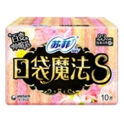 苏菲 口袋魔法S伸缩芯日用卫生巾230mm10片*2件