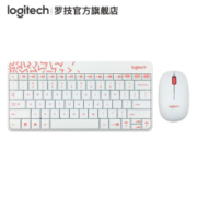 罗技（Logitech） 无线键鼠套装白色 MK240 Nano