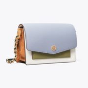 某猫¥3950！Tory Burch Robinson Color-Block Mini 女士单肩包