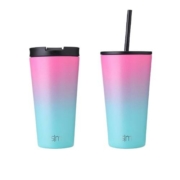 plus会员：simple|modern 双盖保温咖啡杯480ml