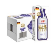 88VIP：兰雀 德臻 3.6g蛋白脱脂牛奶 1L*12盒