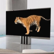 新品发布 CSEED 165英寸 4K 可隐藏式折叠屏智能电视机 M1