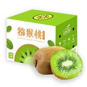 京觅 陕西周至绿心猕猴桃 36粒 单果80g+