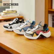 聚划算百亿补贴：Skechers斯凯奇 女鞋  时尚撞色休闲厚底 老爹鞋