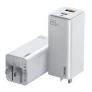 17日0点： REMAX 睿量 RP-U50 1A1C GaN氮化镓 PD充电器 65W