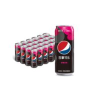 限地区！ Pepsi 百事 可乐无糖树莓味 330ml*24罐