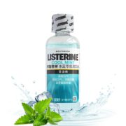 LISTERINE 李施德林 基础护理系列冰蓝劲爽漱口水 100ml 1元