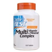 新低价！Doctor's Best 多种维生素矿物质复合片 100片