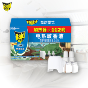 Raid 雷达 草本绿茶电热蚊香液 112晚 1器2液