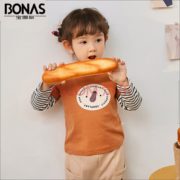 BONAS 宝娜斯 儿童纯棉百搭上衣