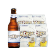 法国进口 利库尼 法式白啤酒 250ml*24瓶 整箱装