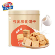 亲亲豆乳威化饼干桶装300g*2