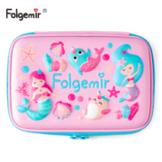 Folgemir 跟我来 EVA浮雕文具盒 美人鱼 大款